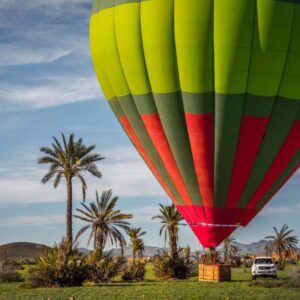 Hot air balloon ride in Marrakech