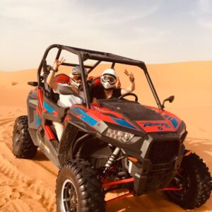 Buggy dune riding in Agadir with cake